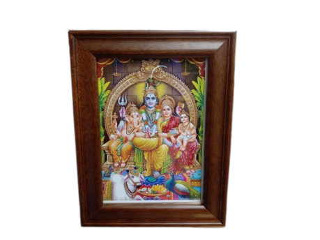 Shivan Parvathy Family Photo Frame (5*7)Cm