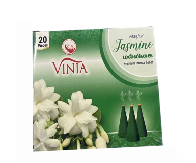 Vinia Premium Incense Cones Jasmine