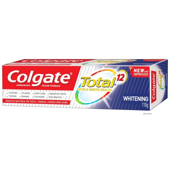 Colgate Total 12 Whitening Toothpaste 110G