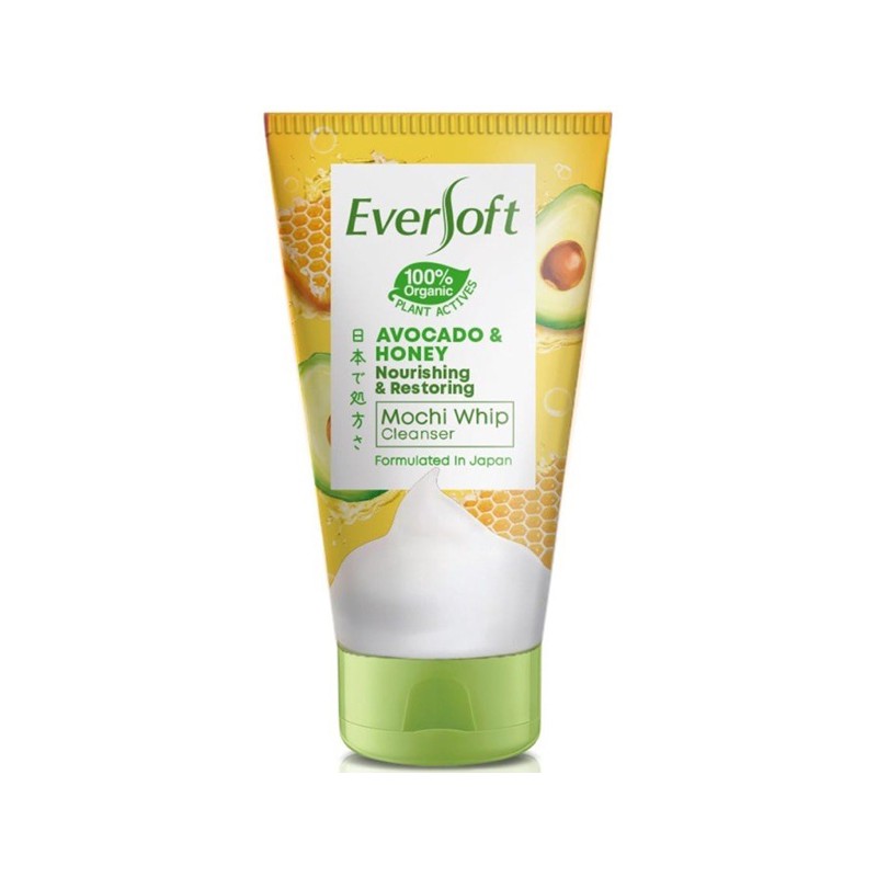 Eversoft Mochi Whip Cleanser 120G (Avocoda & Honey)