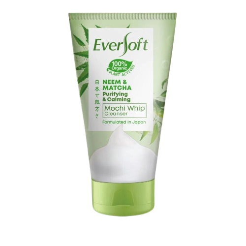 Eversoft Mochi Whip Cleanser 120G (Neem & Matcha)