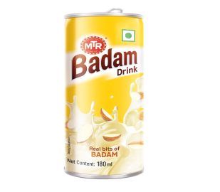 Mtr Badam Drink (Almond & Saffron) 180Ml