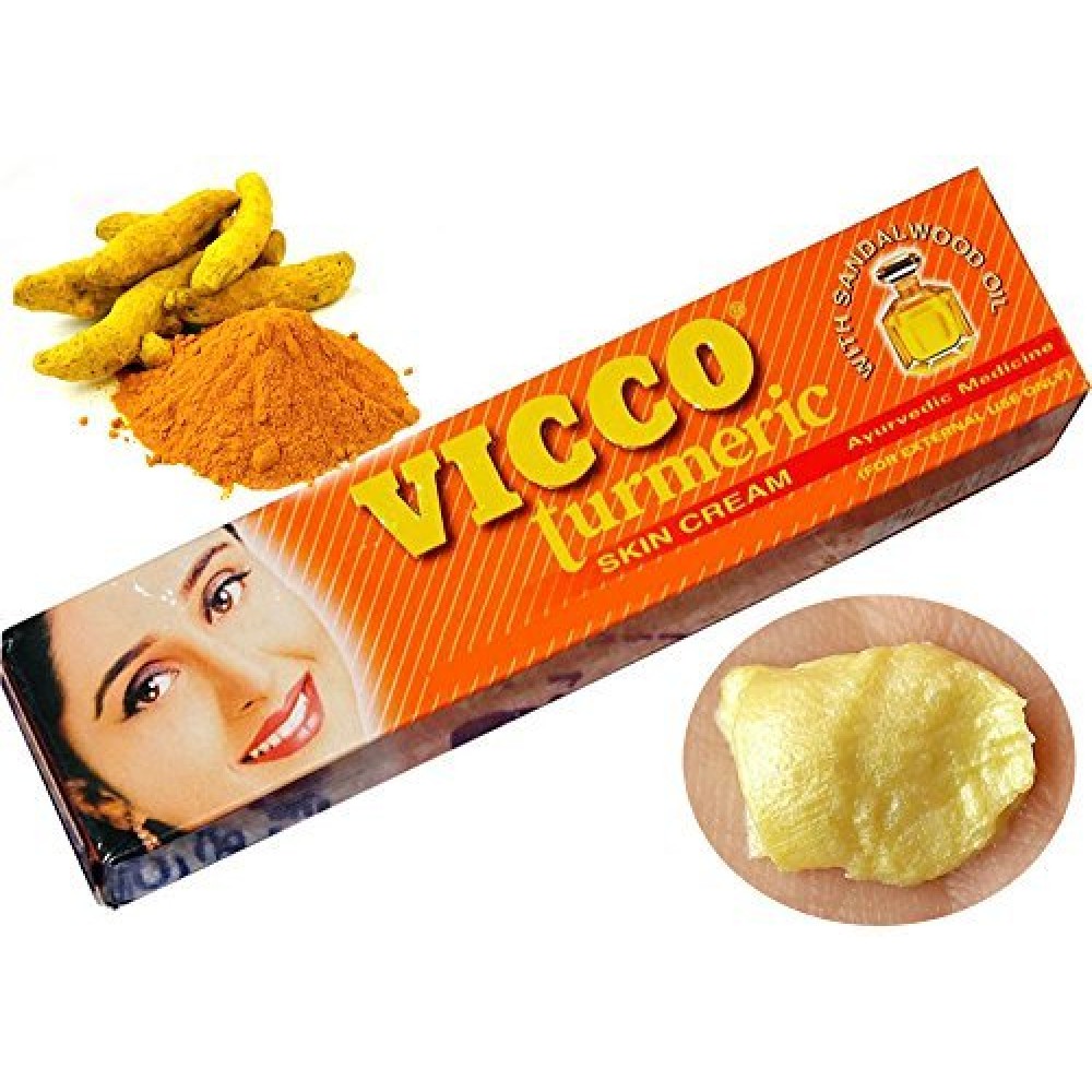 Vicco Turmeric Vanishing Cream 60G