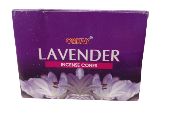 Orkey Incense Cones (Lavender)