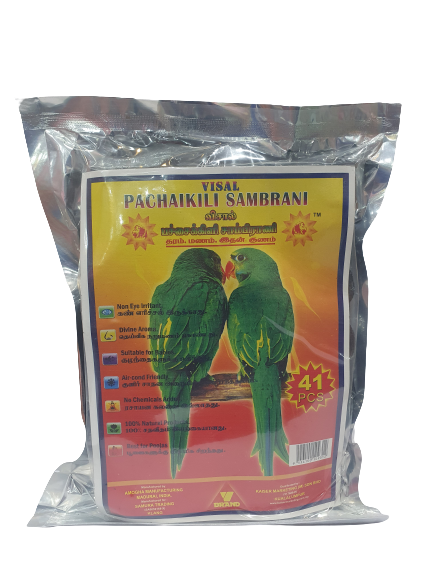 Visal Pachaikili Sambrani (41 Pcs)