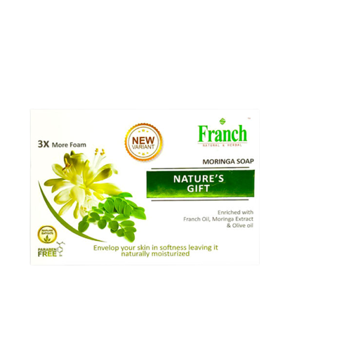 Franch Moringa Soap 100G