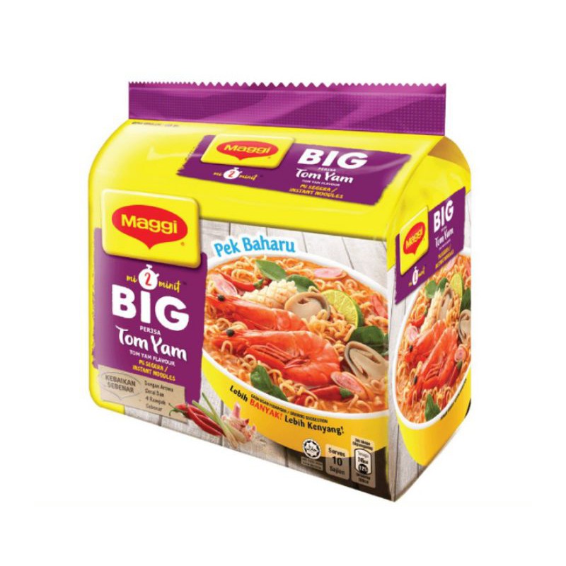 Maggi Big Tom Yam Flavour (5 X 107G)