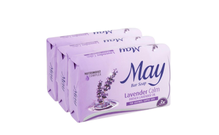 May Bar Soap (Lavender Calm ) (3*85G)