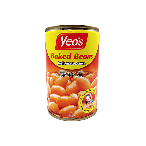 Yeo’s Baked Beans In Tomato Sauce 425G