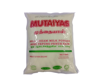 Mutaiyas Full Cream Milk Powder 900G