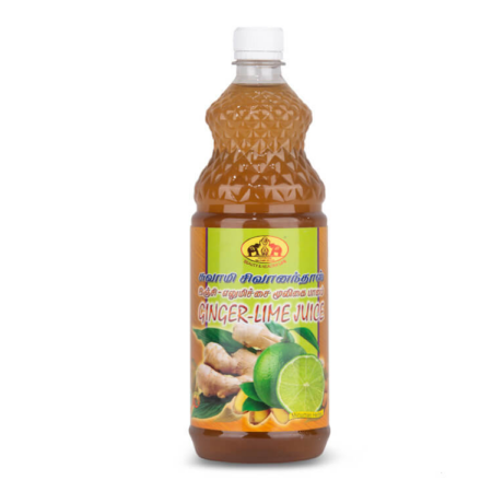 Swami Sivanandha's Ginger Lime Juice 1Ltr